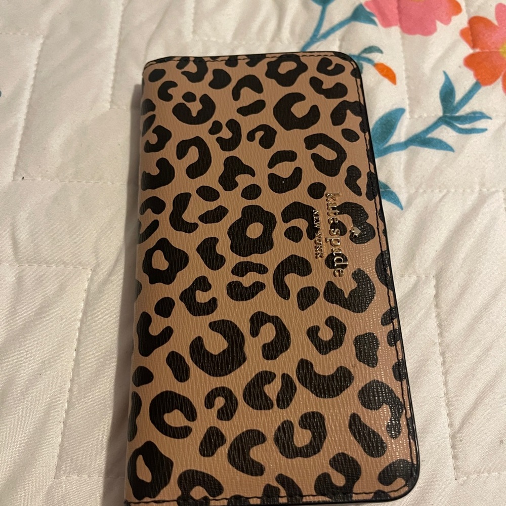 Kate Spade Leopard Wallet